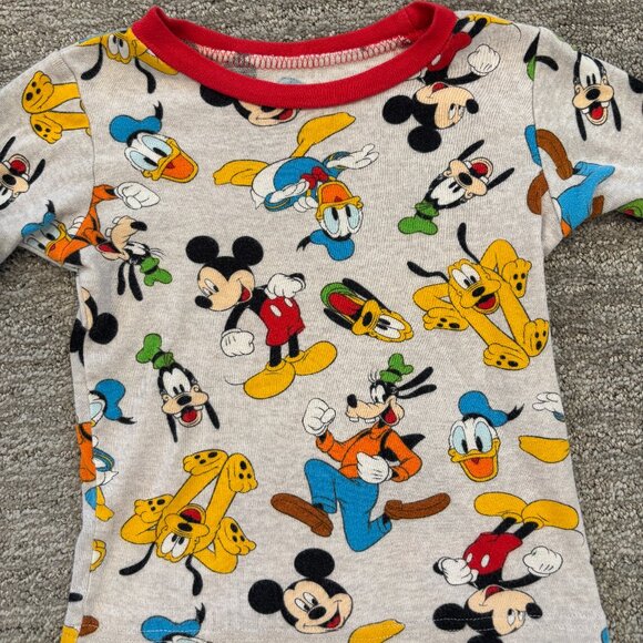 Disney Pajamas Set - Toddler Pajamas - Size 5T - Mickey Mouse - Donald Duck - Picture 3 of 5